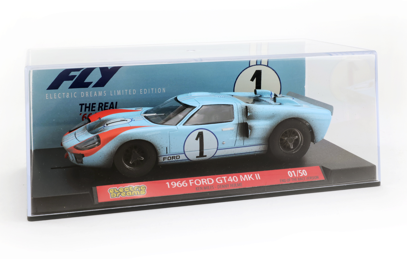 Fly ED002 - Ford GT40 #1 - '66 Le Mans - The Real Winner - END OF THE RACE